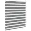 Zebrafüggönnyel sötét szürke szövetszélesség 120,9cm poliészter