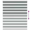 Zebrafüggönnyel sötét szürke szövetszélesség 120,9cm poliészter