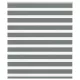 Zebrafüggönnyel sötét szürke szövetszélesség 125,9cm poliészter