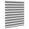 Zebrafüggönnyel sötét szürke szövetszélesség 130,9cm poliészter