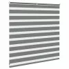 Zebrafüggönnyel sötét szürke szövetszélesség 140,9cm poliészter