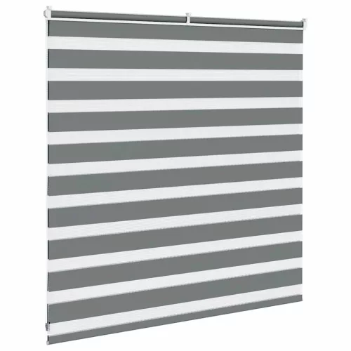 Zebrafüggönnyel sötét szürke szövetszélesség 140,9cm poliészter