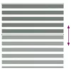 Zebrafüggönnyel sötét szürke szövetszélesség 145,9cm poliészter