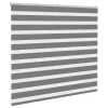 Zebrafüggönnyel sötét szürke szövetszélesség 155,9cm poliészter