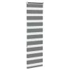 Zebrafüggönnyel sötét szürke szövetszélesség 35,9 cm poliészter
