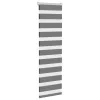 Zebrafüggönnyel sötét szürke szövetszélesség 40,9 cm poliészter