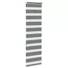 Zebrafüggönnyel sötét szürke szövetszélesség 40,9 cm poliészter