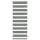 Zebrafüggönnyel sötét szürke szövetszélesség 50,9 cm poliészter