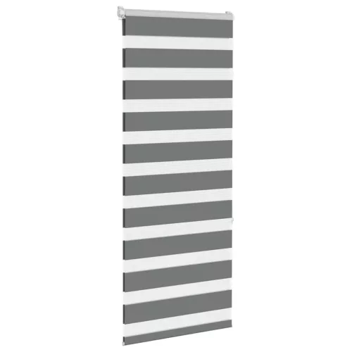 Zebrafüggönnyel sötét szürke szövetszélesség 50,9 cm poliészter