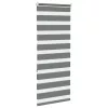 Zebrafüggönnyel sötét szürke szövetszélesség 60,9 cm poliészter