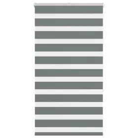   Zebrafüggönnyel sötét szürke szövetszélesség 65,9 cm poliészter