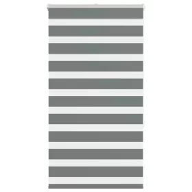  Zebrafüggönnyel sötét szürke szövetszélesség 70,9 cm poliészter