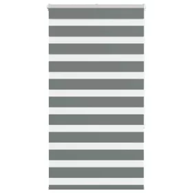   Zebrafüggönnyel sötét szürke szövetszélesség 80,9 cm poliészter