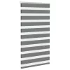 Zebrafüggönnyel sötét szürke szövetszélesség 85,9 cm poliészter
