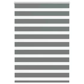   Zebrafüggönnyel sötét szürke szövetszélesség 95,9 cm poliészter