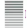 Zebrafüggönnyel sötét szürke szövetszélesség 95,9 cm poliészter