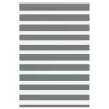 Zebrafüggönnyel sötét szürke szövetszélesség 100,9cm poliészter