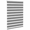 Zebrafüggönnyel sötét szürke szövetszélesség 100,9cm poliészter