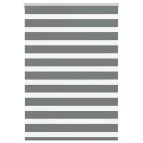   Zebrafüggönnyel sötét szürke szövetszélesség 105,9cm poliészter