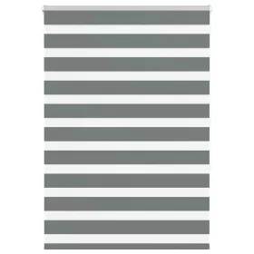   Zebrafüggönnyel sötét szürke szövetszélesség 110,9cm poliészter