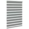 Zebrafüggönnyel sötét szürke szövetszélesség 110,9cm poliészter