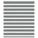 Zebrafüggönnyel sötét szürke szövetszélesség 130,9cm poliészter