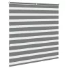 Zebrafüggönnyel sötét szürke szövetszélesség 135,9cm poliészter