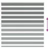Zebrafüggönnyel sötét szürke szövetszélesség 135,9cm poliészter