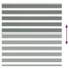 Zebrafüggönnyel sötét szürke szövetszélesség 140,9cm poliészter