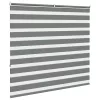 Zebrafüggönnyel sötét szürke szövetszélesség 150,9cm poliészter