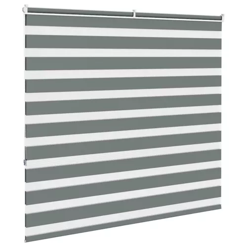 Zebrafüggönnyel sötét szürke szövetszélesség 155,9cm poliészter