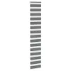 Zebrafüggönnyel sötét szürke szövetszélesség 35,9 cm poliészter