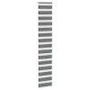 Zebrafüggönnyel sötét szürke szövetszélesség 40,9 cm poliészter