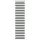Zebrafüggönnyel sötét szürke szövetszélesség 55,9 cm poliészter