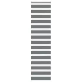   Zebrafüggönnyel sötét szürke szövetszélesség 60,9 cm poliészter