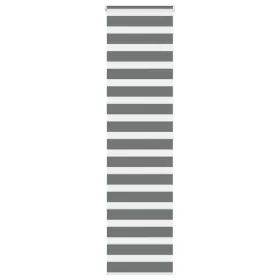   Zebrafüggönnyel sötét szürke szövetszélesség 65,9 cm poliészter