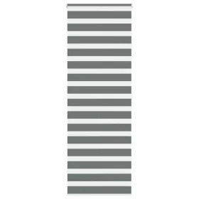   Zebrafüggönnyel sötét szürke szövetszélesség 70,9 cm poliészter