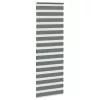 Zebrafüggönnyel sötét szürke szövetszélesség 75,9 cm poliészter