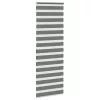Zebrafüggönnyel sötét szürke szövetszélesség 80,9 cm poliészter