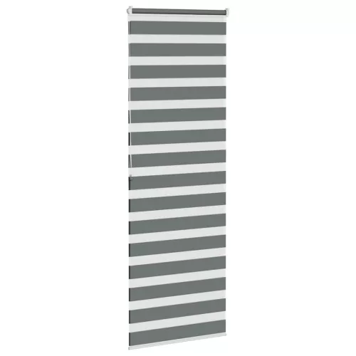 Zebrafüggönnyel sötét szürke szövetszélesség 80,9 cm poliészter