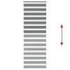 Zebrafüggönnyel sötét szürke szövetszélesség 80,9 cm poliészter