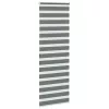 Zebrafüggönnyel sötét szürke szövetszélesség 85,9 cm poliészter
