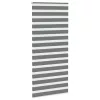 Zebrafüggönnyel sötét szürke szövetszélesség 105,9cm poliészter