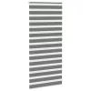 Zebrafüggönnyel sötét szürke szövetszélesség 110,9cm poliészter