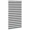 Zebrafüggönnyel sötét szürke szövetszélesség 115,9cm poliészter
