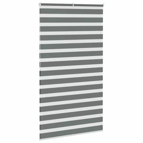 Zebrafüggönnyel sötét szürke szövetszélesség 115,9cm poliészter
