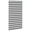Zebrafüggönnyel sötét szürke szövetszélesség 120,9cm poliészter
