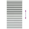 Zebrafüggönnyel sötét szürke szövetszélesség 120,9cm poliészter