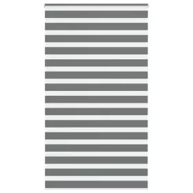   Zebrafüggönnyel sötét szürke szövetszélesség 125,9cm poliészter