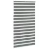 Zebrafüggönnyel sötét szürke szövetszélesség 125,9cm poliészter